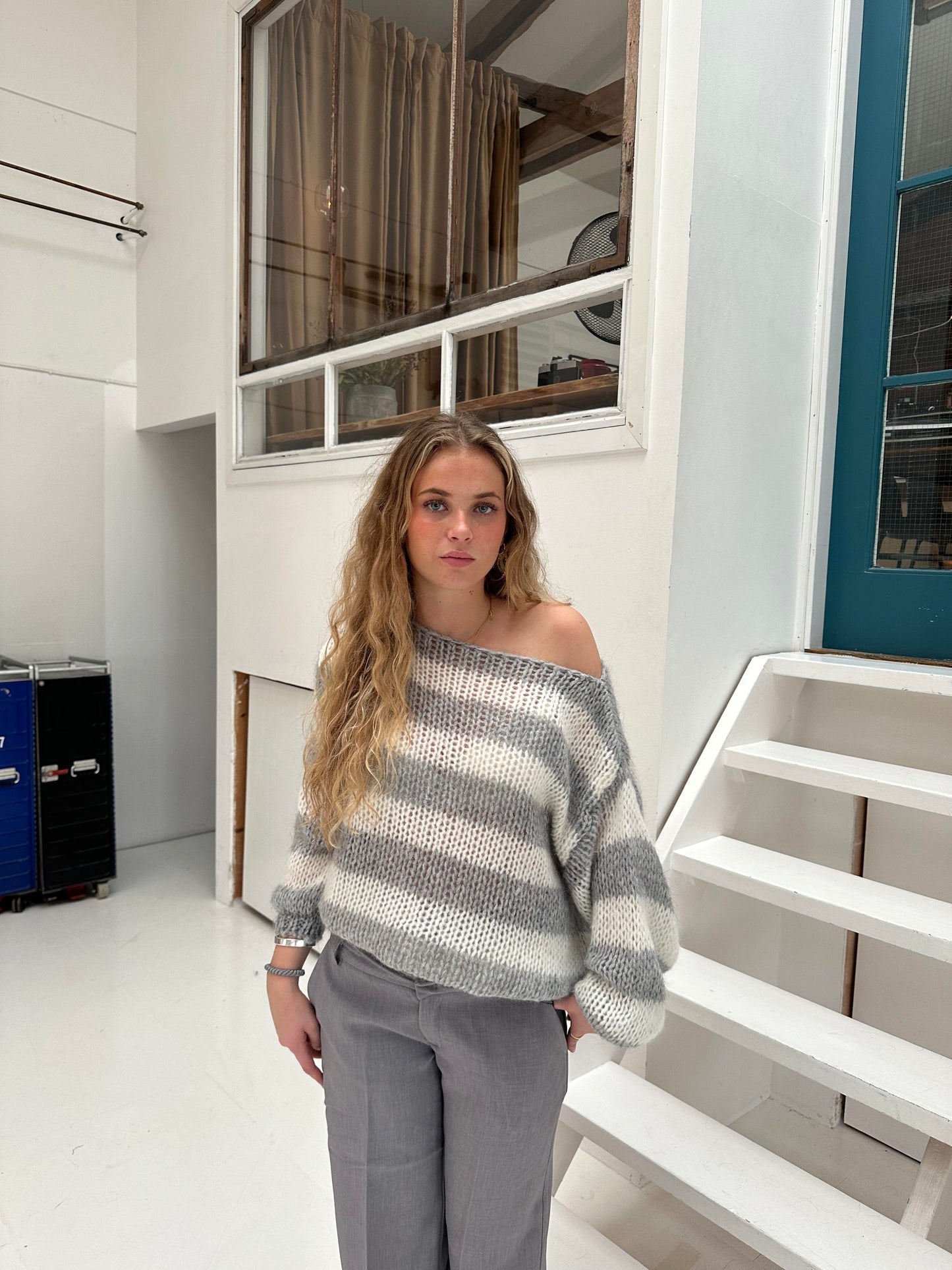 Luna™ Pull Douillet à Rayures