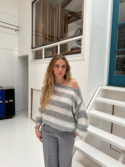 Luna™ Pull Douillet à Rayures