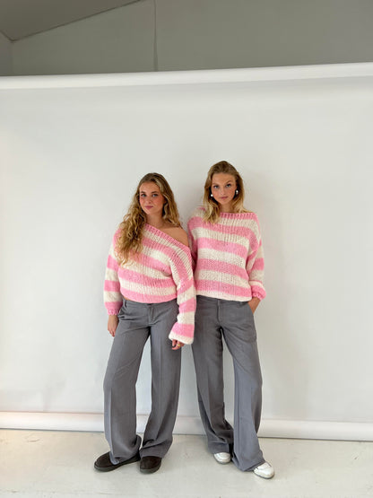 Luna™ Pull Douillet à Rayures
