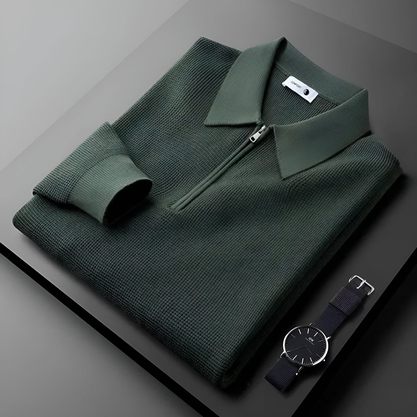 Dimitri™ Pull Col Roulé Premium
