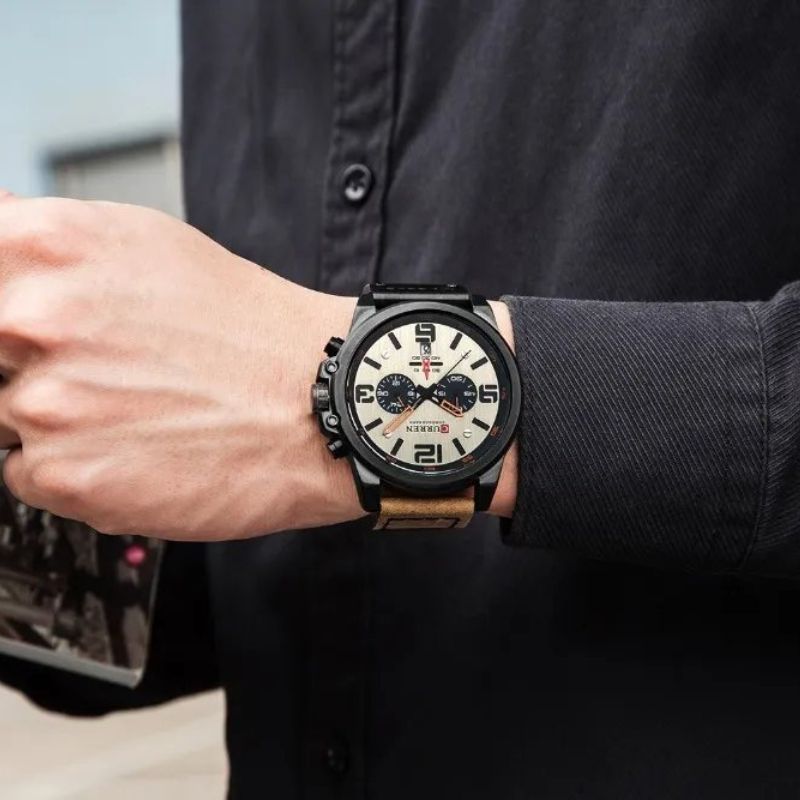 Éliandre™ Montre Quartz Élégante