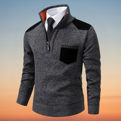 Dumas™ Pull en Cachemire à Fermeture Éclair