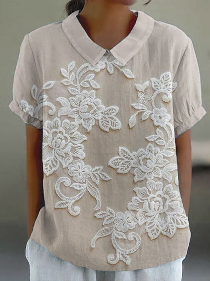 Mireia™ Chemise Imprimée Vintage