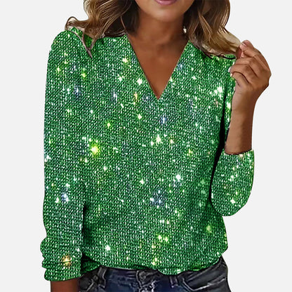 Sigrid™ Blouse à Col en V