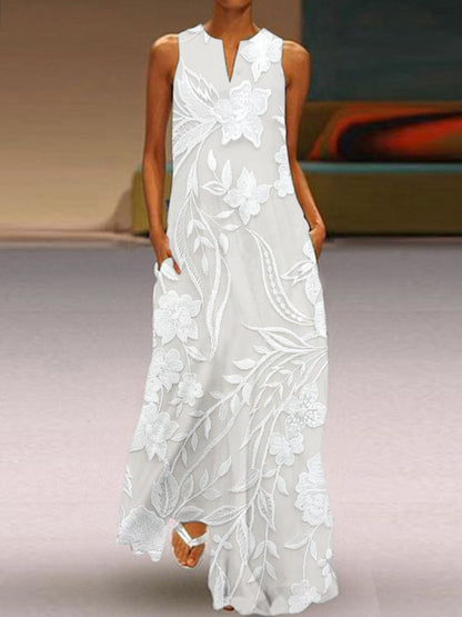 Isaline™ Robe Imprimée Luxe