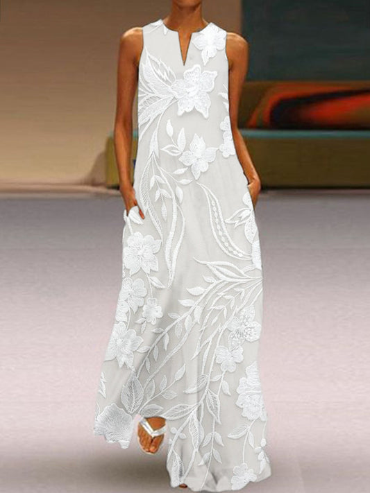 Isaline™ Robe Imprimée Luxe