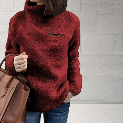 Lovelle™ Pull Col Roulé Ultra Doux et Élégant pour l’Hiver