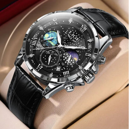 Ryan™ Élégante Montre à Phases de Lune
