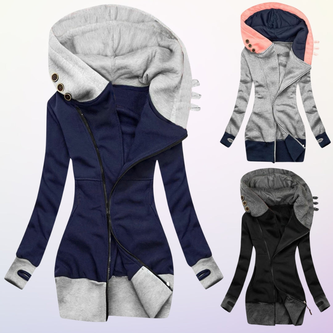 Alicia™ Veste Zippée à Manches Longues