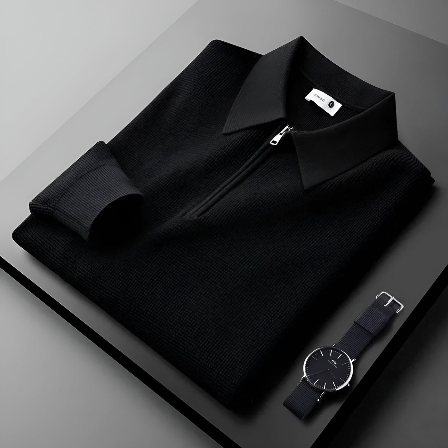 Dimitri™ Pull Col Roulé Premium