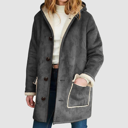 Ingela™ Veste Polaire à Capuche