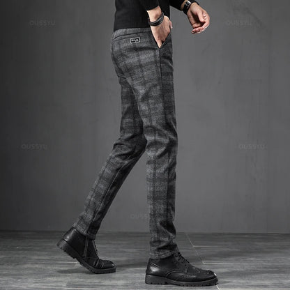 Aymeric™ Pantalon Stretch à Carreaux
