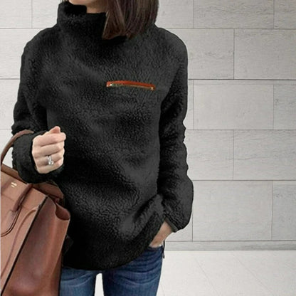 Lovelle™ Pull Col Roulé Ultra Doux et Élégant pour l’Hiver