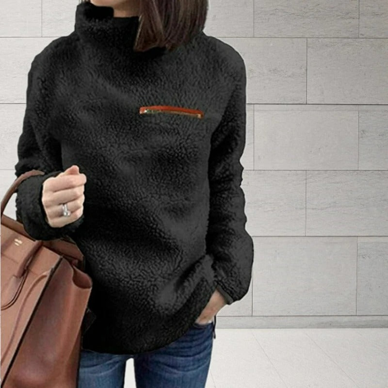 Lovelle™ Pull Col Roulé Ultra Doux et Élégant pour l’Hiver