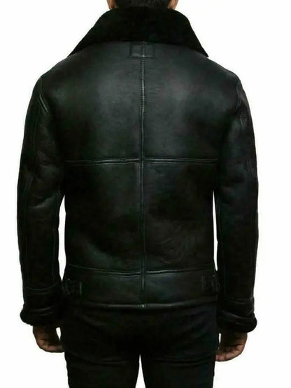Zacharie™ Veste en Cuir pour Aventures Hivernales