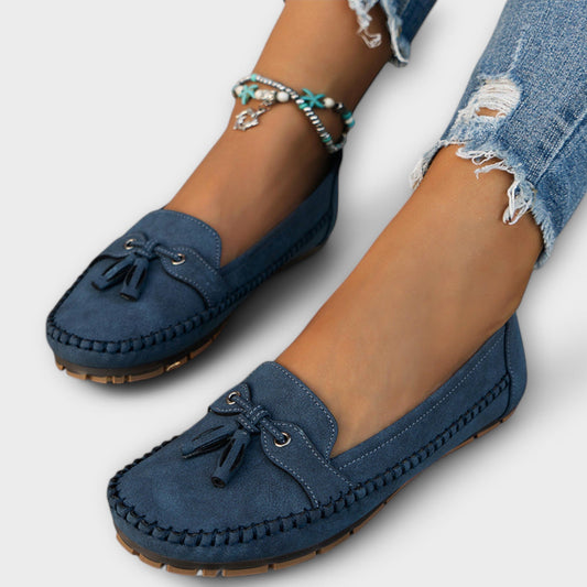 Sandrine™ Mocassins Souples au Design Élégant