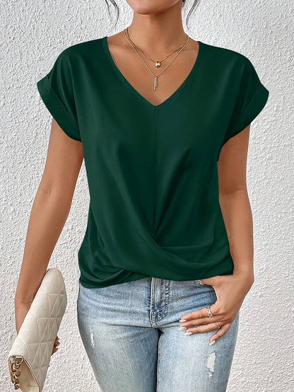 Naïs™ T-shirt Chic à Col en V