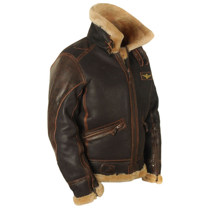Timéo™ Veste en Cuir pour Homme avec Style et Attitude