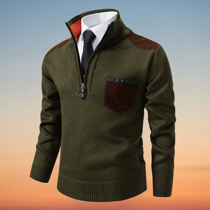 Dumas™ Pull en Cachemire à Fermeture Éclair