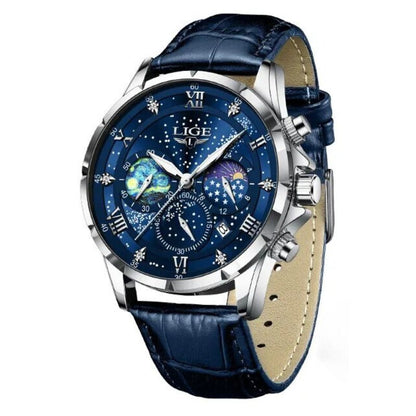 Ryan™ Élégante Montre à Phases de Lune