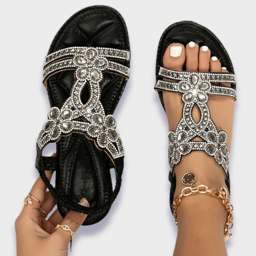 Gisèle™ Sandales Boho Orthopédiques