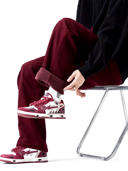 Thibault™ Pantalon Chaud en Velours Côtelé Doublé Polaire
