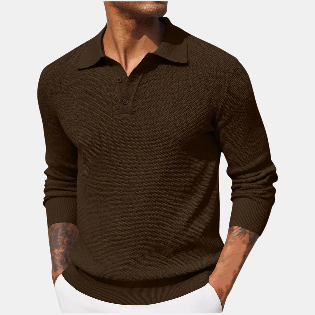 Romain™ Polo Manches Longues