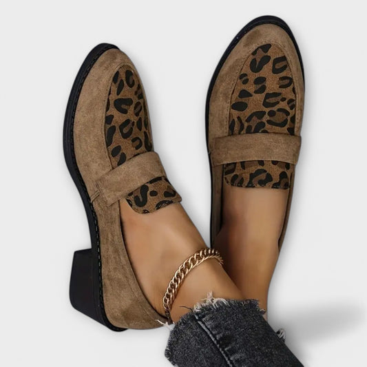 Félicie™ Élégantes Chaussures à Imprimé Léopard