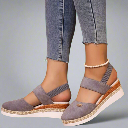 Cassandre™ Sandales Compensées Grandes Tailles