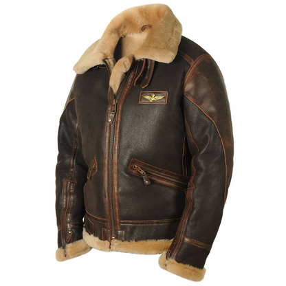 Timéo™ Veste en Cuir pour Homme avec Style et Attitude