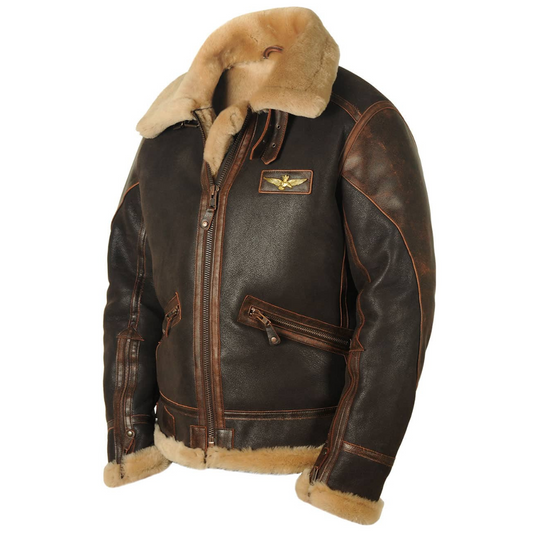 Timéo™ Veste en Cuir pour Homme avec Style et Attitude