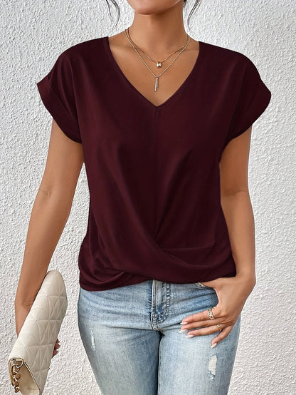 Naïs™ T-shirt Chic à Col en V