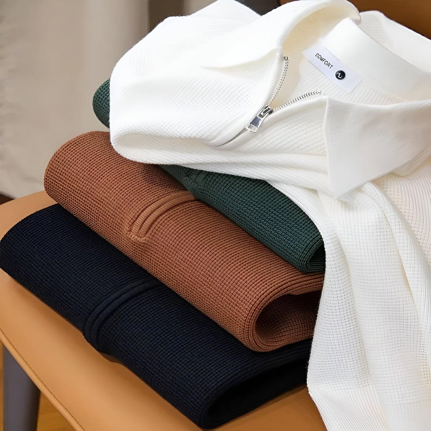 Dimitri™ Pull Col Roulé Premium