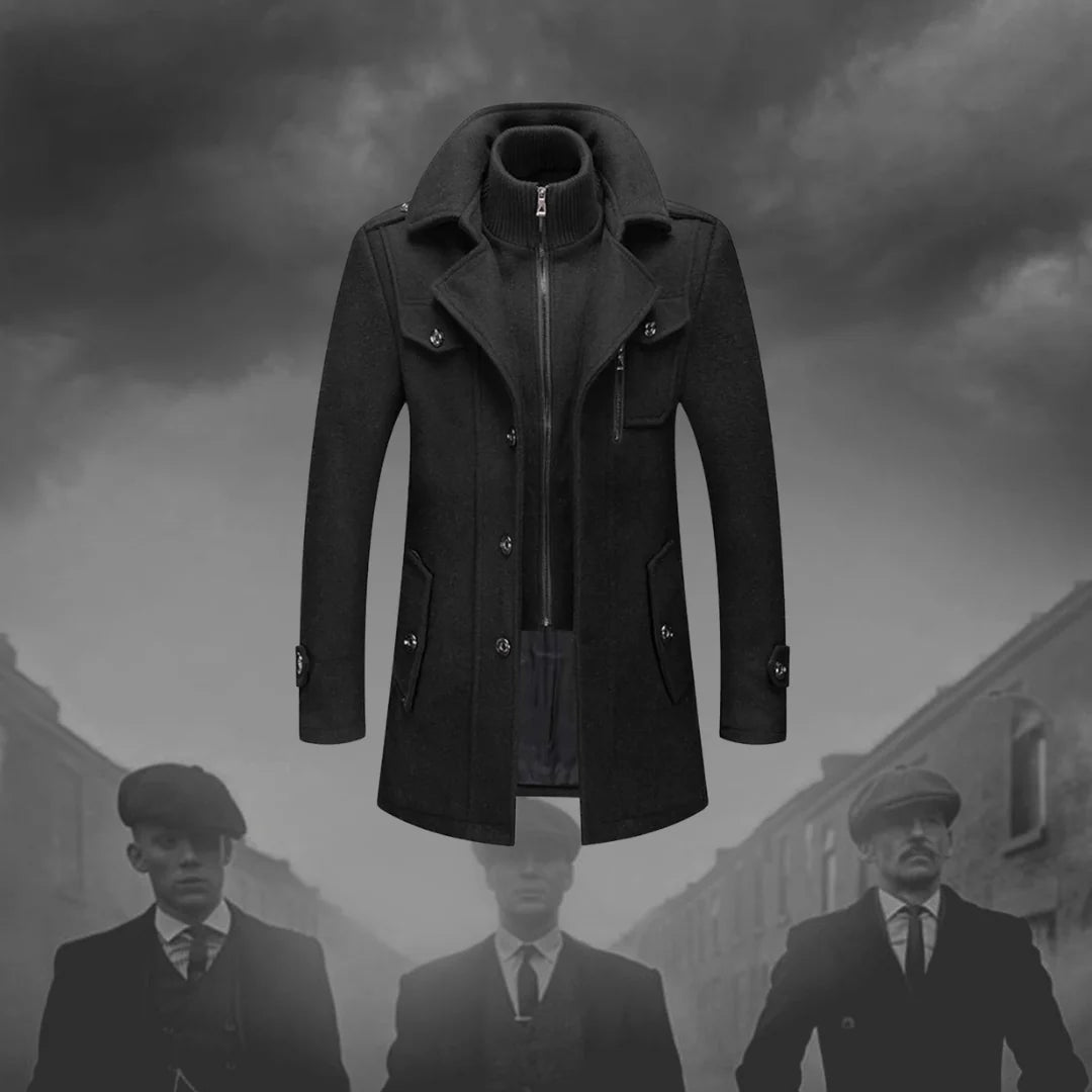 Christophe™ Manteau Chauffant en Laine