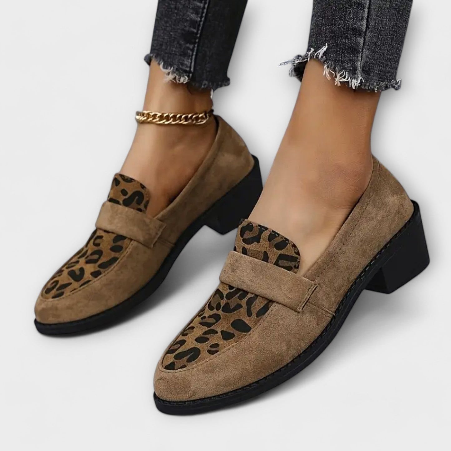 Félicie™ Élégantes Chaussures à Imprimé Léopard