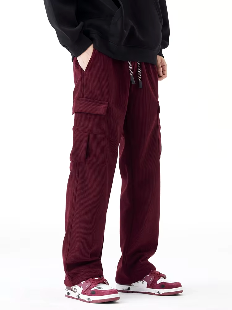 Thibault™ Pantalon Chaud en Velours Côtelé Doublé Polaire