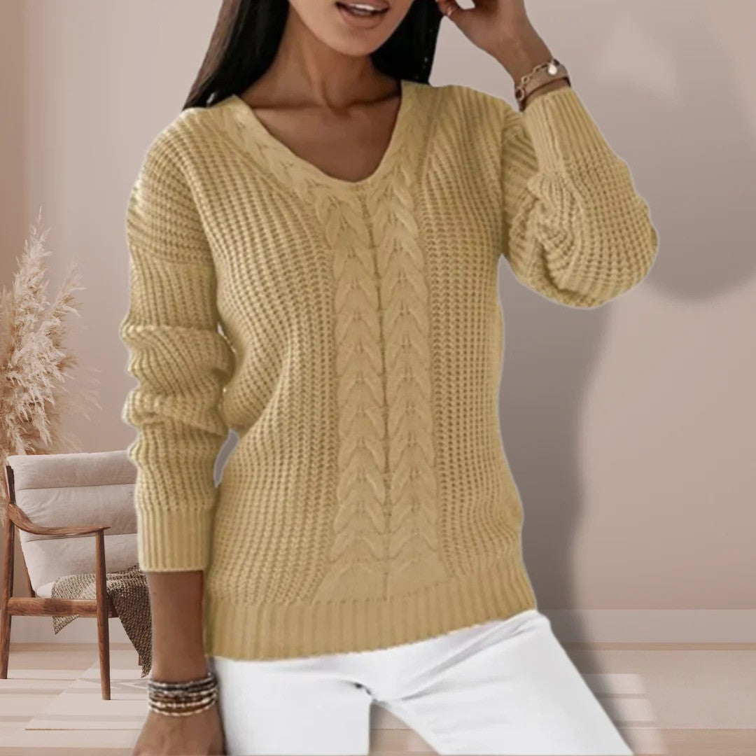Malin™ Pull Tricoté Élégance Classique