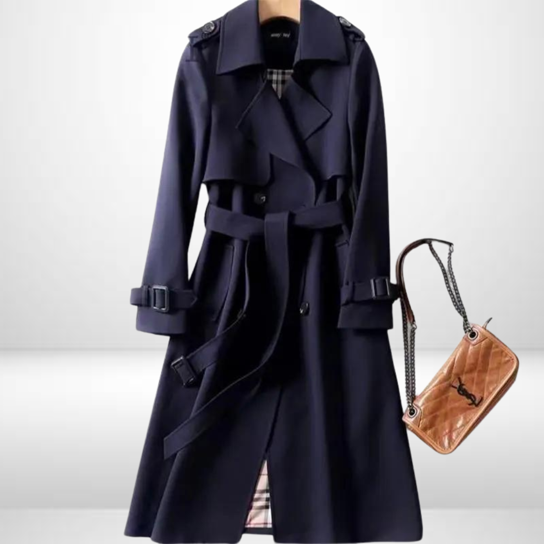 Zoey™ Trenchcoat en Coton Premium