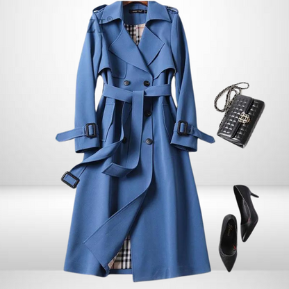 Zoey™ Trenchcoat en Coton Premium