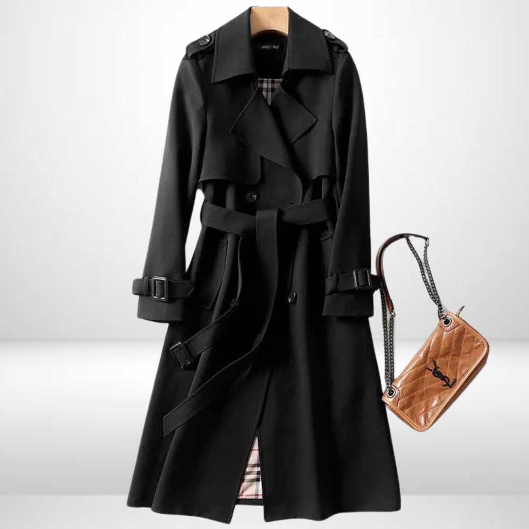 Zoey™ Trenchcoat en Coton Premium