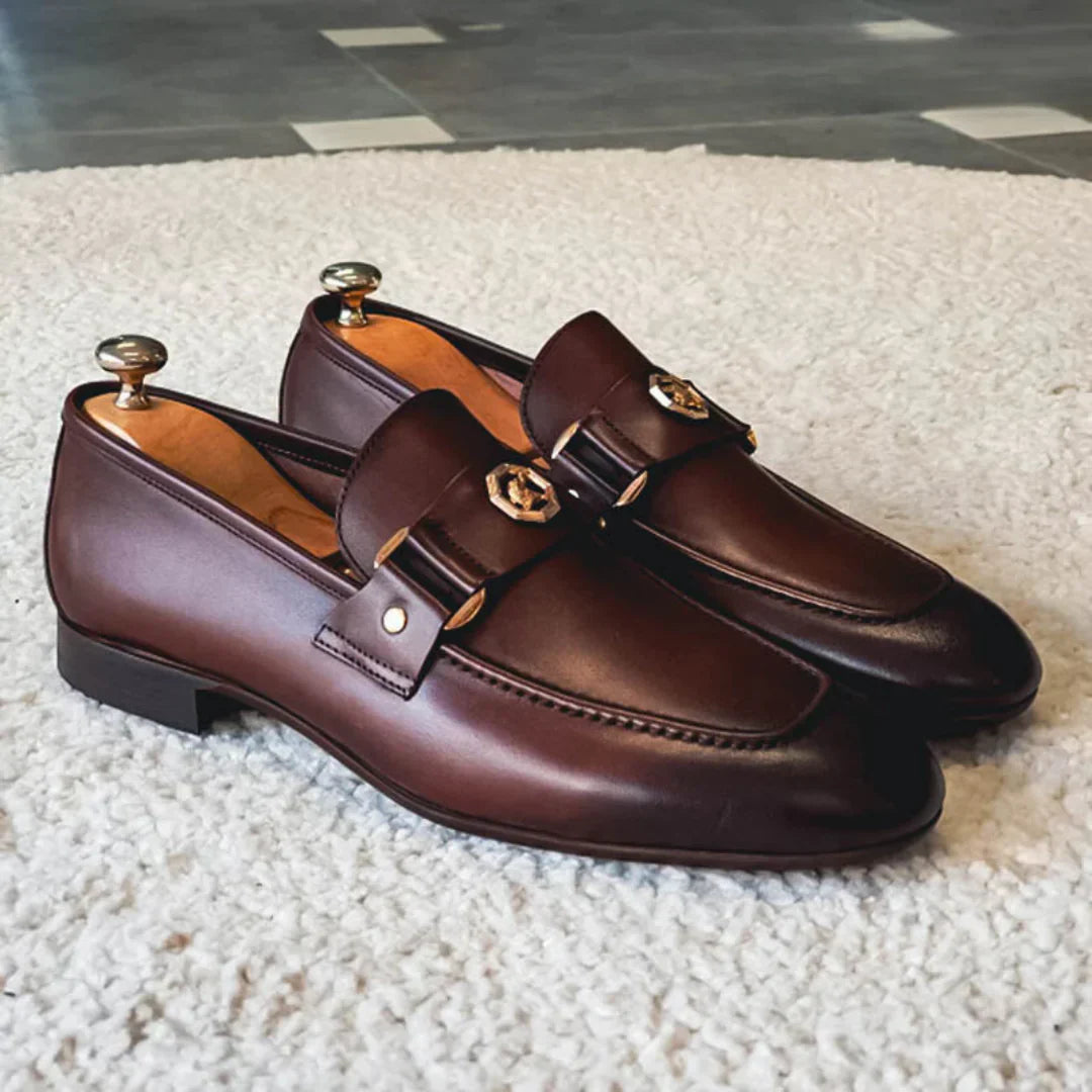 Lancelot™ Mocassins en Cuir Élégants