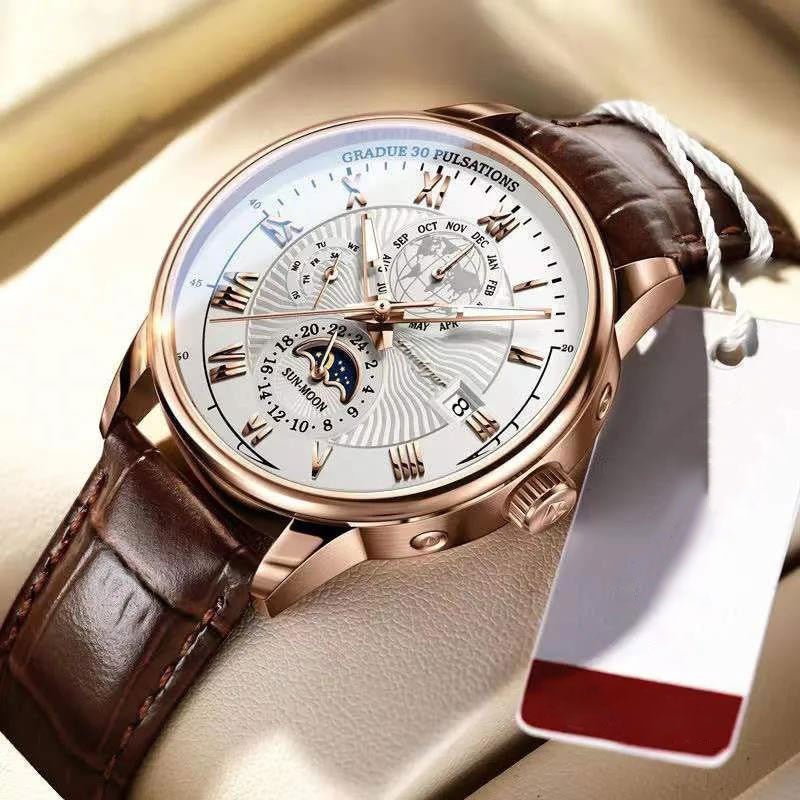 Sophus™ Montre Quartz Moderne