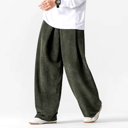 Elouan™ Pantalon en Velours Côtelé