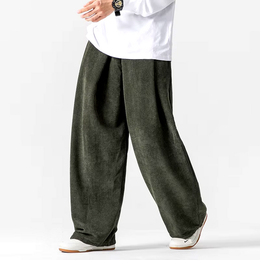 Elouan™ Pantalon en Velours Côtelé