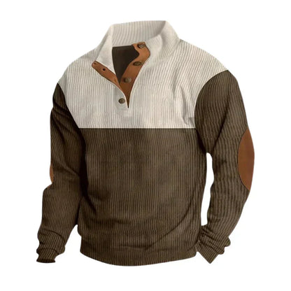 Chandler™ Pull à Manches Longues Avec Fermeture à Boutons