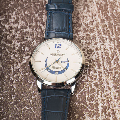 Prentice™ Élégante Montre avec Phase de Lune