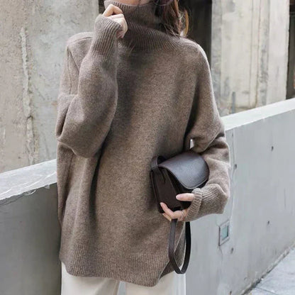 Sara™ Pull Col Roulé Décontracté
