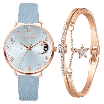 Cerena™ Montre Magique de Lune avec Parure Bracelet