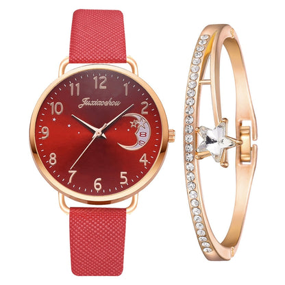 Cerena™ Montre Magique de Lune avec Parure Bracelet