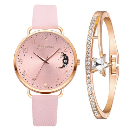 Cerena™ Montre Magique de Lune avec Parure Bracelet